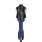 Rush Brush V2 Pro Hair Straightener Brush, 1300 Watt - Navy Blue