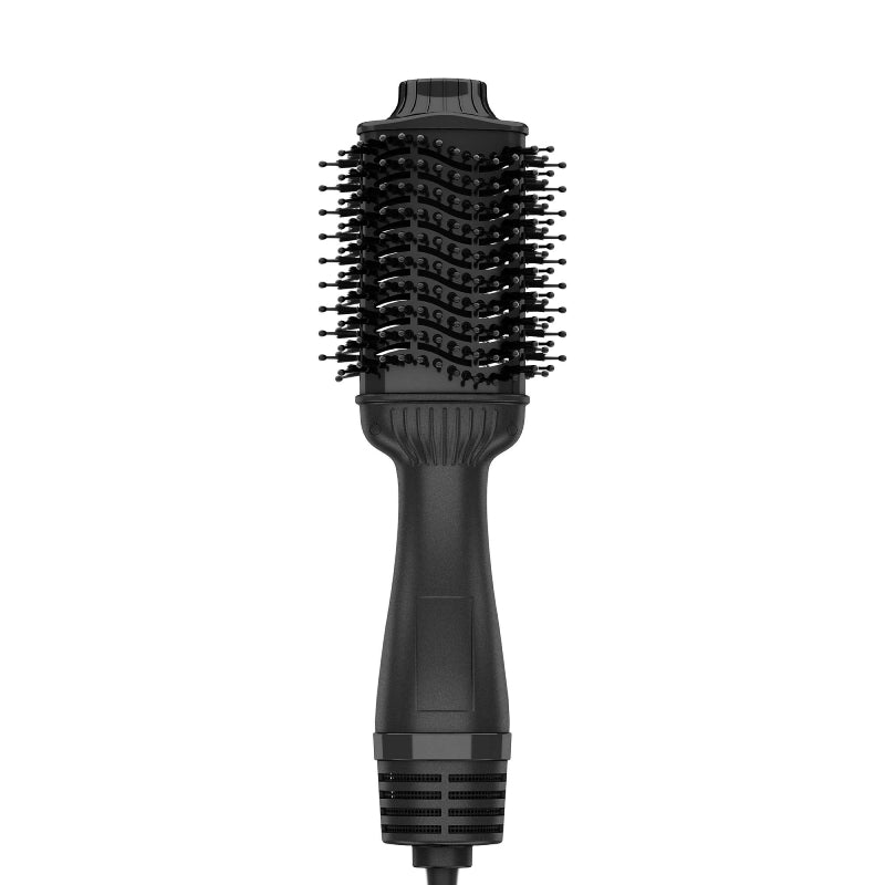 Rush Brush V3 Pro Hair Straightener Brush, 1400 Watt - Black