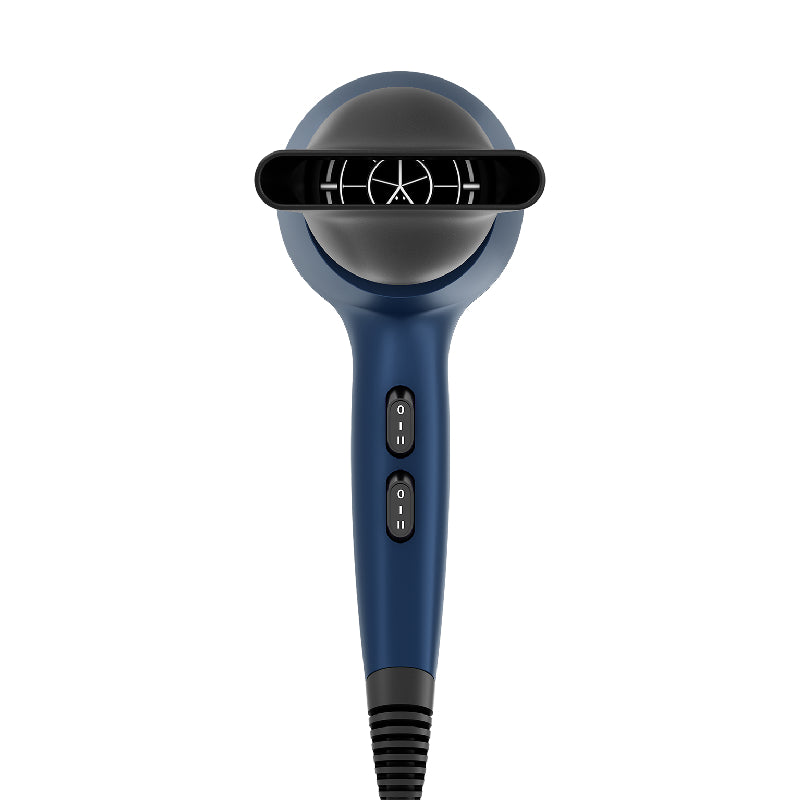 Rush Brush D3 Ultra Hair Dryer, 2400 Watt - Navy Blue