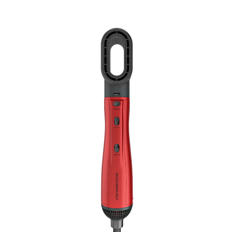 Rush Brush +6 Air Styler, 1300 Watts - Red