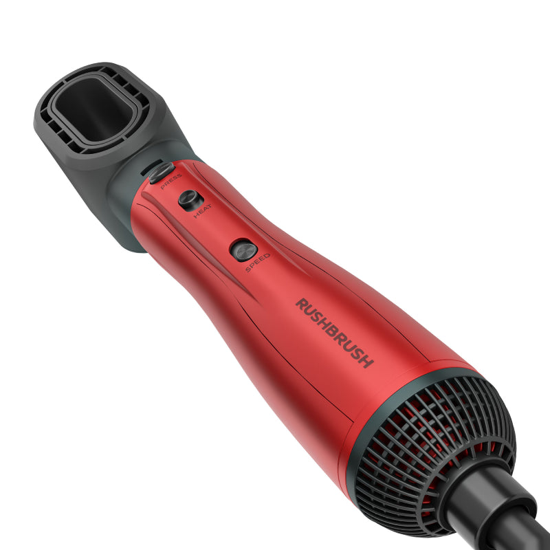 Rush Brush +6 Air Styler, 1300 Watts - Red