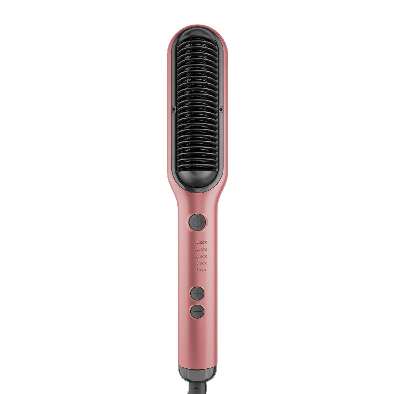 Rush Brush S2 Pentium Hair Straightener Brush, 220°C - Rose Gold