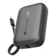 راف باور RP-PB1224 PD باور بانك، 20 واط، 10000 مللي أمبير، كابل USB-C مدمج