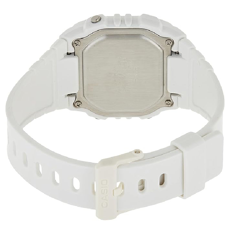 Casio Digital Men's Watch 41mm, W-215H-7AVDF - White