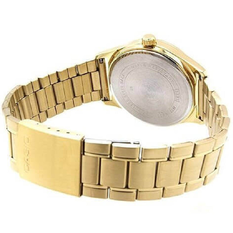 Casio Analog Men's Watch Stainless Steel Band, MTP-V006G-9BUDF - Gold
