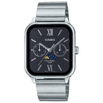 Casio Watch For Women&Men With Stainless steel Band, MTP-M305D-1A2VDF - Silver
