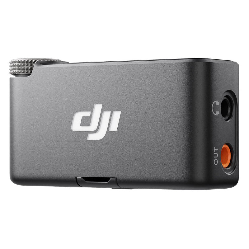 DJI Mic 2 (2 TX + 1 RX + Charging Case) - Black