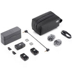 DJI Mic 2 (2 TX + 1 RX + Charging Case) - Black