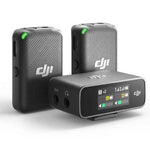 DJI Mic (2 TX + 1 RX Charging Case) Wireless Microphone - Black