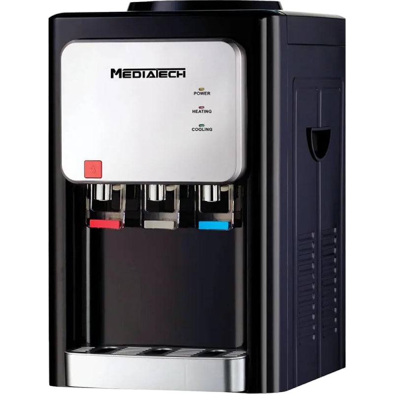 Media Tech Water Dispenser, 3 Taps, Top Loading, MT-WD2523D