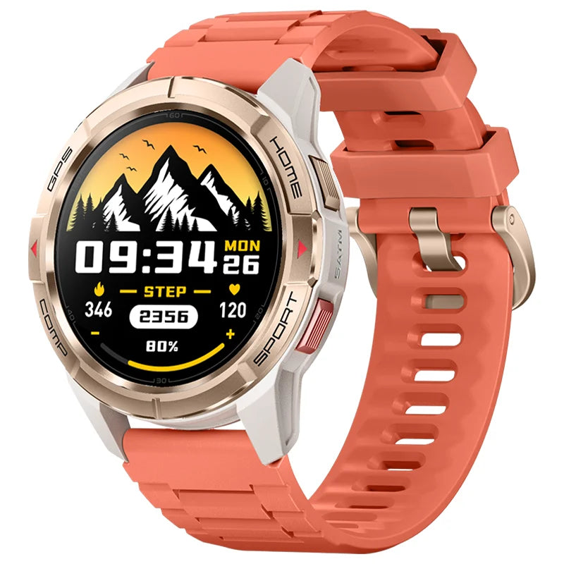 Mibro GS Active Smart Watch, Amoled, 1.3 Inch - Orange