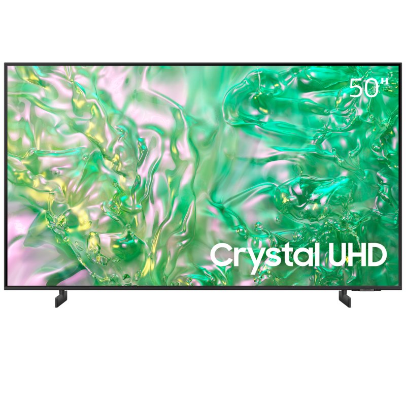 Samsung TV 50" Crystal UHD 4K Smart , 50DU8000 - Black