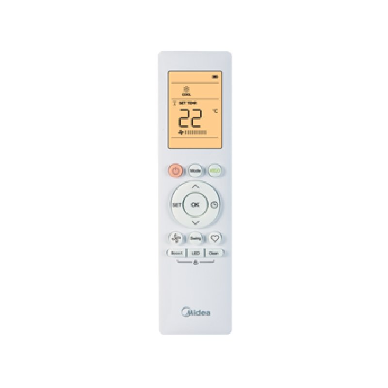Midea Mission Split Air Condition, inverter, 4HP, Cooling & Heating, M1SABT-30HRDNF-Q8 - White