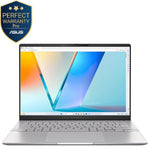 Asus Vivobook S14 M5406UA-QD055W AMD Ryzen 9- 8945HS 16GB RAM , 512 SSD , AMD Radeon , 14 WUXGA , Win11 - Silver