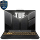 لابتوب ASUS TUF F16 للألعاب بمعالج Intel Core i7-13620H، 16GB RAM، 512GB SSD، كارت NVIDIA GeForce RTX 4050، شاشة 16 بوصة FHD+، ويندوز 11، موديل FX607VU-RL007W - رمادي ميكا