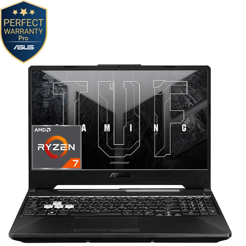 Asus TUF Gaming A15 FA506NCR-HN007W - AMD Ryzen 7-7435HS , 8GB RAM , 512GB SSD , RTX 3050 4GB , 15.6'' FHD , Win11 - Black