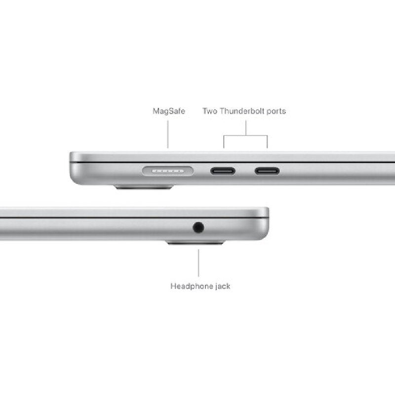 Apple MacBook Air 15" M3 chip 8GB, 256GB SSD, MRYP3LL/A - Silver