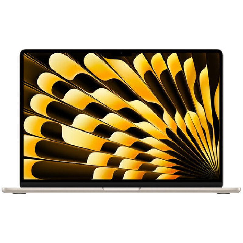 Apple MacBook Air 15" M3 chip 8GB, 256GB SSD, MRYR3LL/A - Starlight