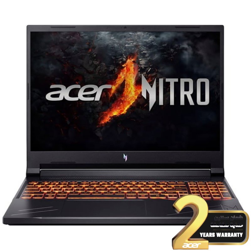 Acer Nitro V16 Intel® Core™ i7-14650HX, 16GB Ram, 512GB SSD, RTX 4050, 16" WQXGA , Win11 - Black