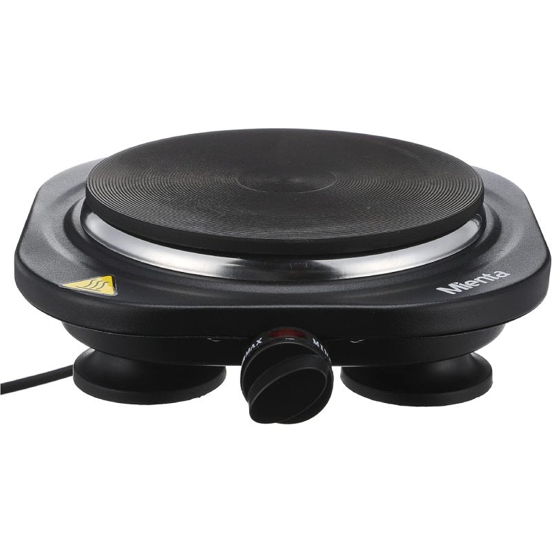 Mienta Travelmate Hot Plate, 1500 Watt, HP41125A - Black
