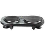 Mienta Duetto Hot Plates, 2 Burners, 2500 Watt, HP41225A - Black