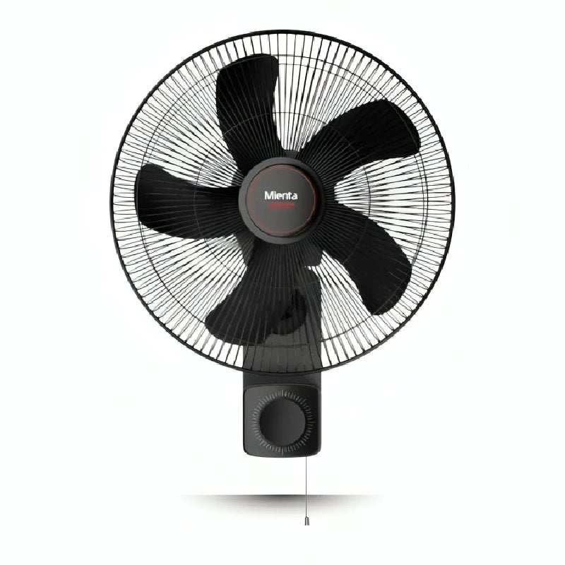 Mienta Storm Wall Mount Fan, 18 Inch, WF50338A - Black