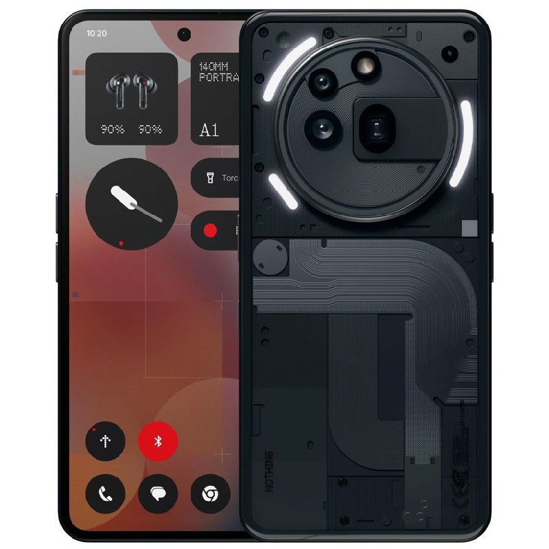 Nothing Phone 3A Pro 5G, 12GB RAm, 256GB - Black