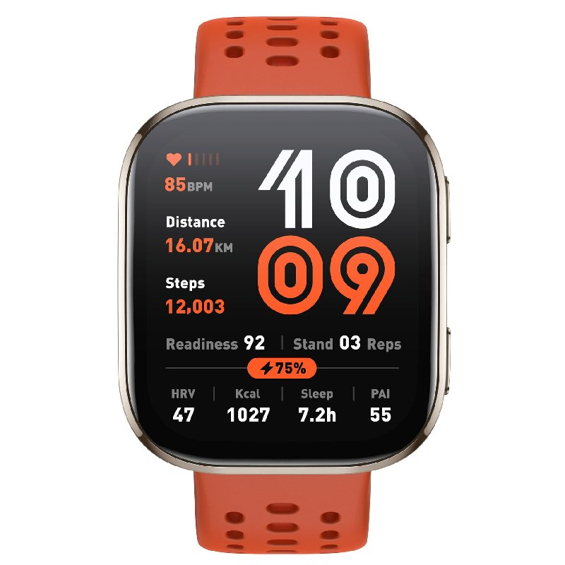 Amazfit Bip 6 Smart Watch, 1.97" - Red