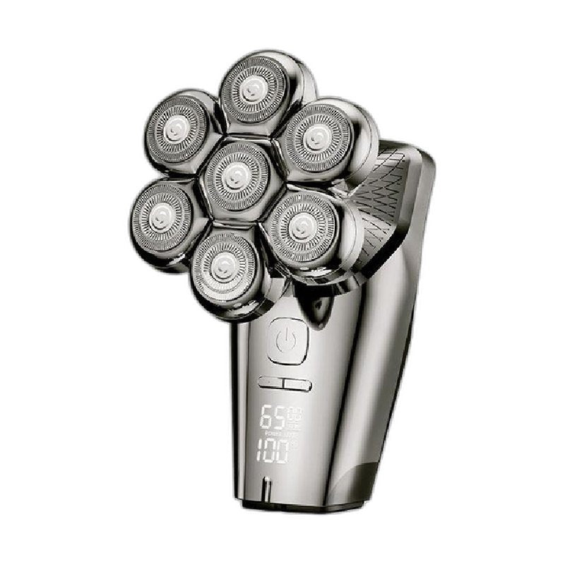 Oraimo Smart Shaver 7D, 7 Razor Heads, 360° Shaver, OPC-RS70 - Silver