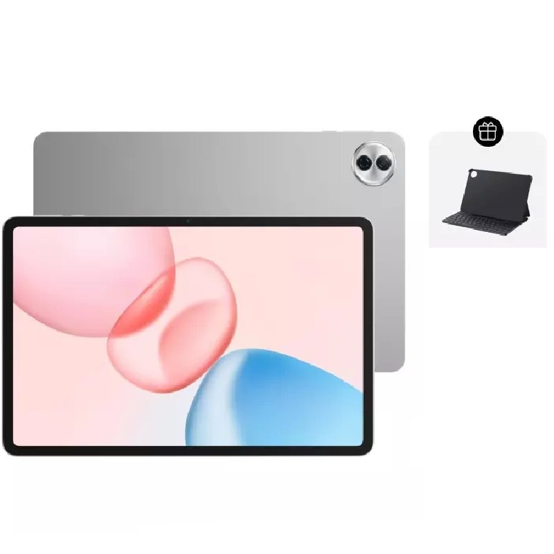  Honor Pad 10 Tablet, 12.1 Inch, Wi-Fi, 8GB Ram, 256GB - Gray With Free Gift (Smart Cover With Keyboard) 