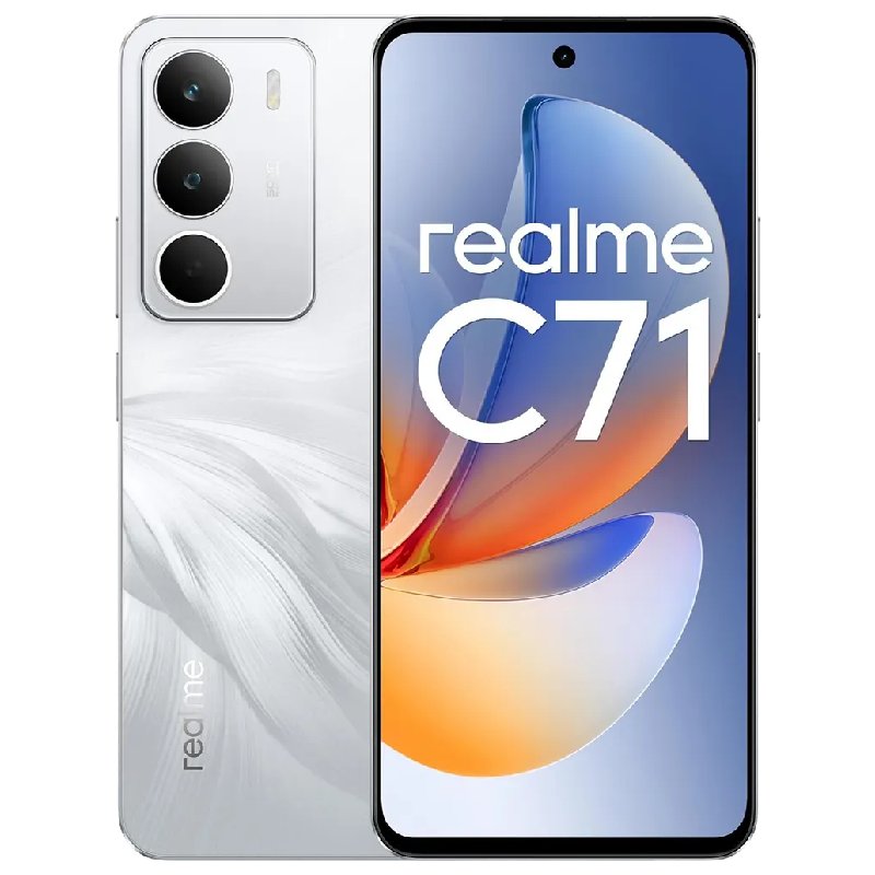 Realme C71 6GB Ram, 128GB - White Swan