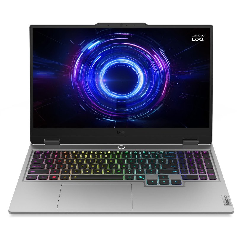 Lenovo Loq Laptop Intel Core i7-14700HX, 24GB Ram, 512GB SSD, NVIDIA® GeForce RTX™ 5050 8GB, 15.6" FHD, 83JE00DBED - Luna Grey