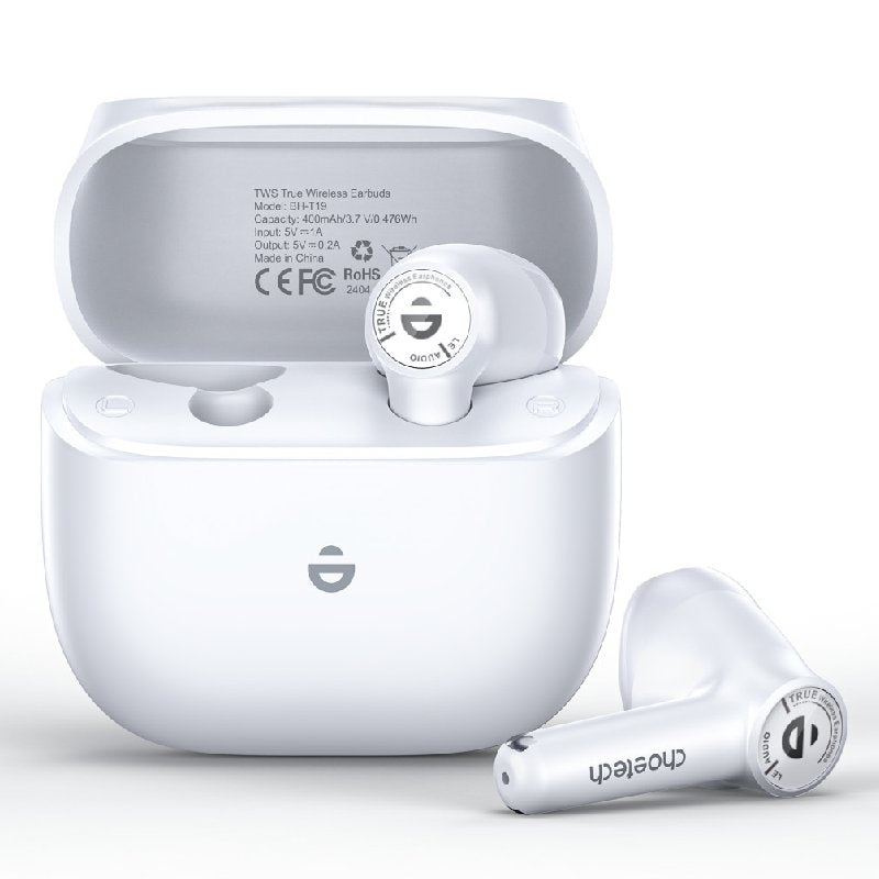 Choetech BH-T19 Wireless Earbuds - White