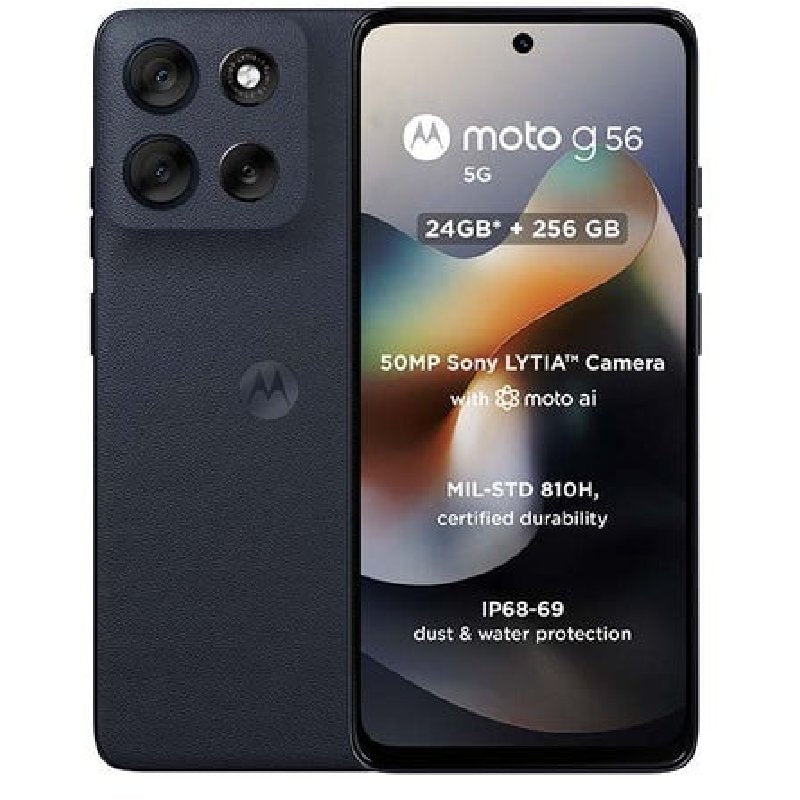 Motorola Moto G56 5G, 12GB, 256GB - Black