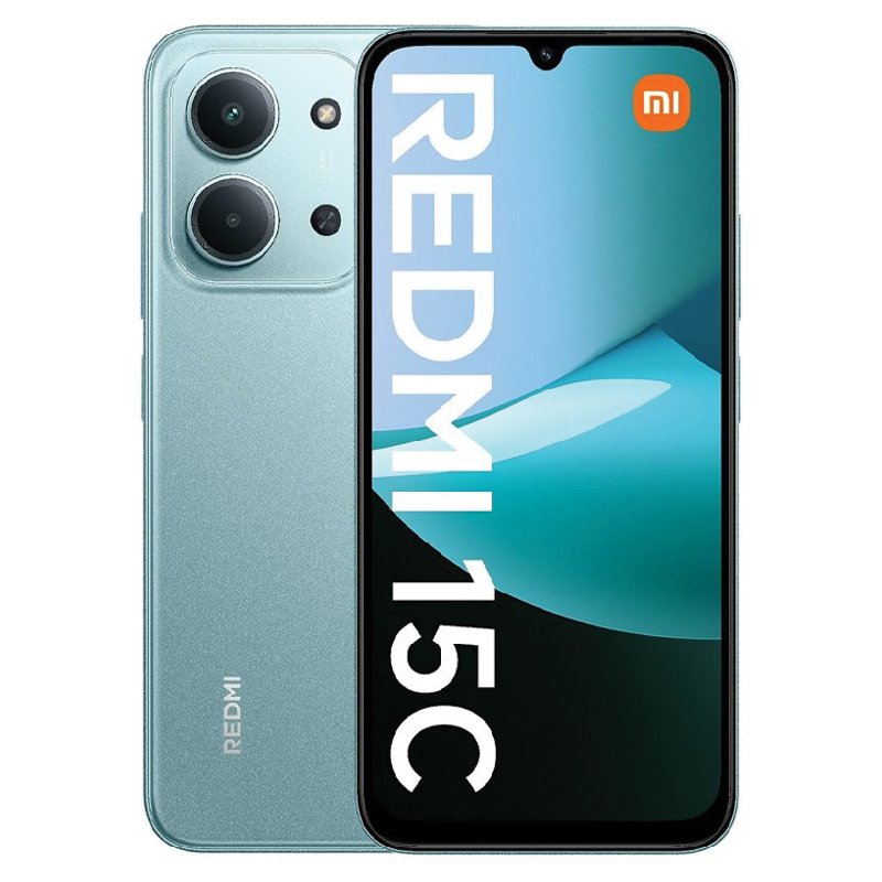 Xiaomi Redmi 15C, 6GB Ram, 128GB - Mint Green