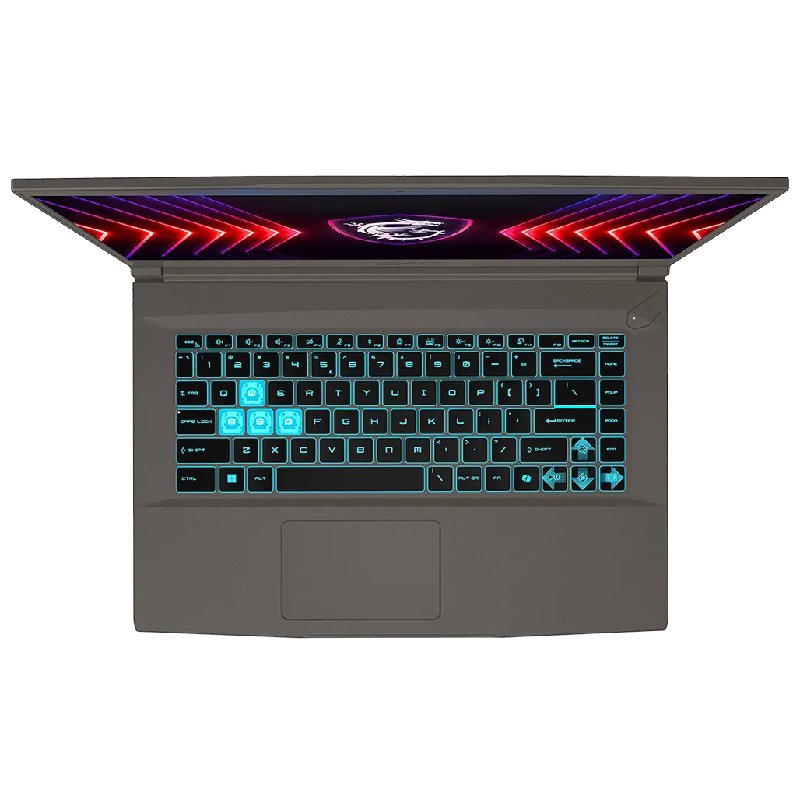 MSI Thin 15 B2RVE Laptop, Intel® Core™ 7 240H, 16GB, 1TB SSD, NVIDIA® GeForce RTX™ 4050, 15.6" FHD, Win 11 - Cosmos Gray