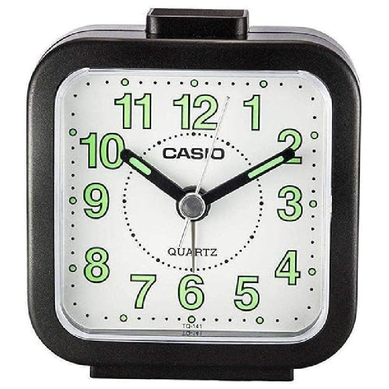 Casio Alarm Clock, TQ-143S-1DF - Black