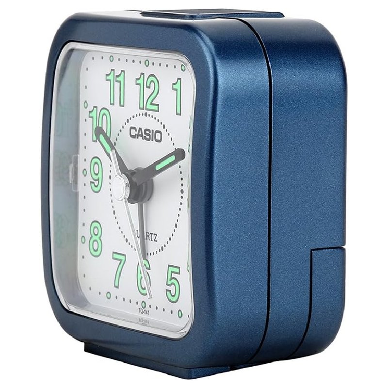 Casio Alarm Clock, TQ-141-2DF - Blue