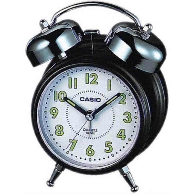 Casio Alarm Clock, TQ-362-1BDF - Black