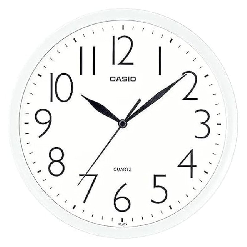 Casio Wall Colck, IQ-05-7DF - White