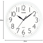 Casio Wall Colck, IQ-05-7DF - White