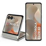 Motorola Razr 60 5G, 8GB Ram, 256GB - White