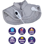 Granzia Heating Pad For Shoulder & Neck, Shouldery-55 - Gray