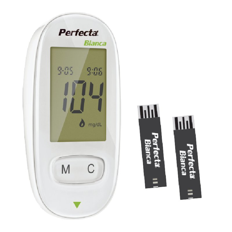 Granzia Perfecta Bianca 25 Glucometer - White