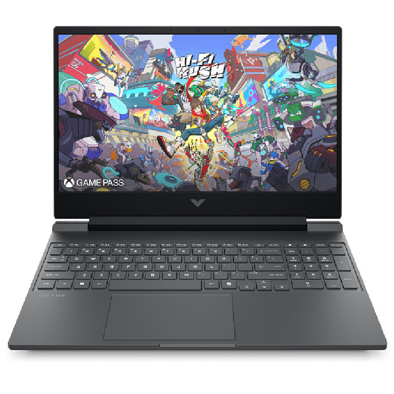HP Victus Gaming Laptop 15-fb3014ne, AMD Ryzen™ 7 7445H, 16GB Ram, 512GB SSD, NVIDIA® GeForce RTX™ 2050, 15.6"FHD, win 11 - Mica Silver