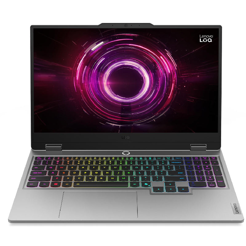 Lenovo LOQ Laptop, AMD Ryzen™ 7 250, 16GB Ram, 512GB SSD, NVIDIA® GeForce RTX™ 5050 8GB, 15.6" FHD, 83JG002BED - Luna Grey