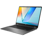 Asus Vivobook 14 Flip Laptop, Intel® Core™ Ultra 7 256V, 16GB Ram, 512GB SSD, Intel® Arc™, 14" WUXGA, Win 11, TP3407SA-QL039W - Matte Gray