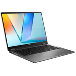 Asus Vivobook 14 Flip Laptop, Intel® Core™ Ultra 7 256V, 16GB Ram, 512GB SSD, Intel® Arc™, 14" WUXGA, Win 11, TP3407SA-QL039W - Matte Gray