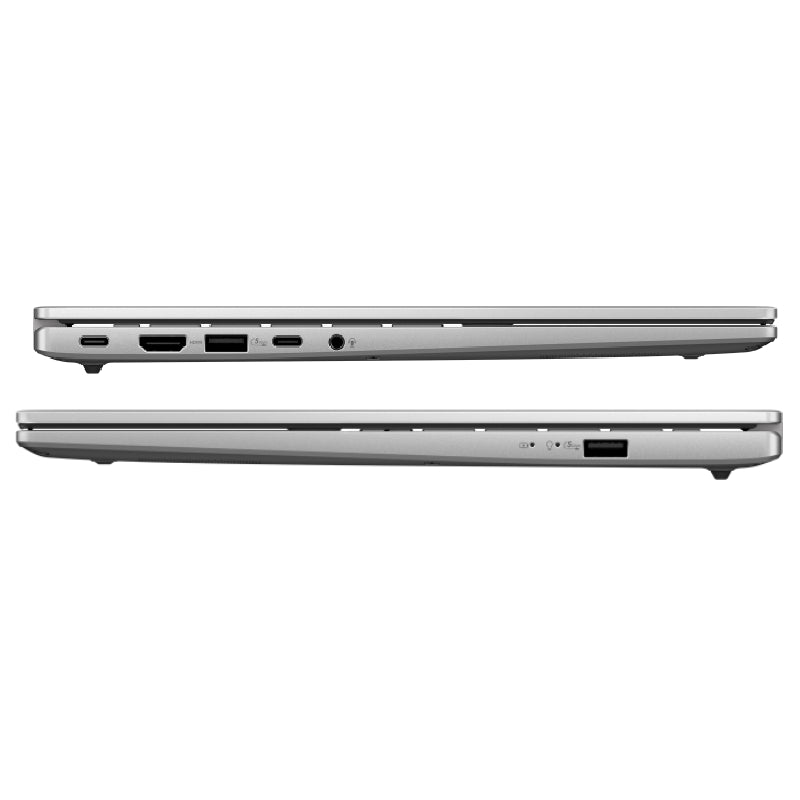 Asus Vivobook S14 Laptop, Intel® Core™ Ultra 5 225H, 16GB Ram, 512GB SSD, Intel® Graphics, 14inch WUXGA, Win 11, S3407CA-LY065W - Cool Silver