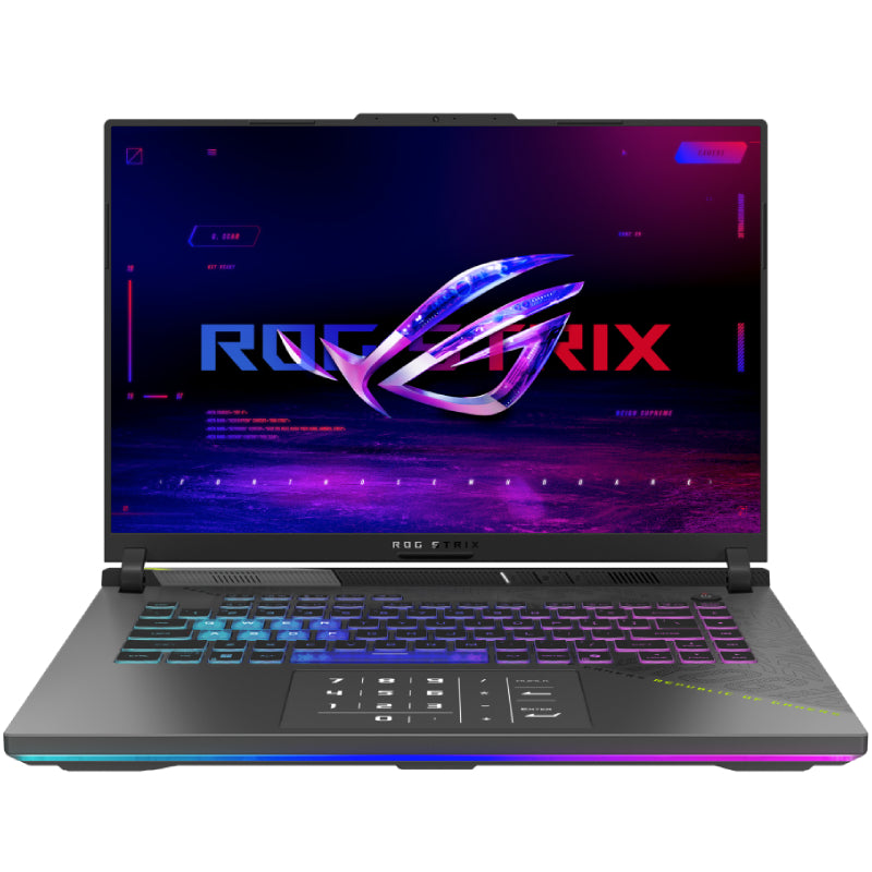 Asus Rog Strix G16 Gaming Laptop, AMD Ryzen™ 9 9955HX, 16GB Ram, 1TB SSD, NVIDIA® GeForce RTX™ 5060, 16inch FHD+, Win 11, G614FM-RV169W - Mecha Gray